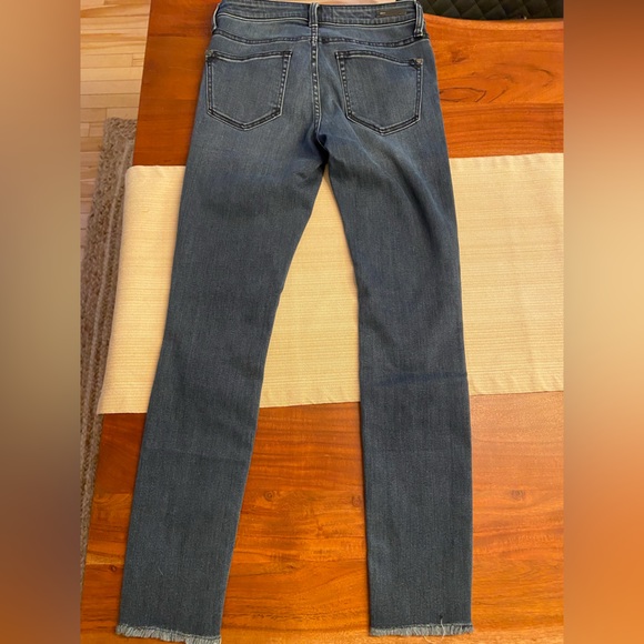 PILCRO AND THE LETTERPRESS raw hem jeans size 26 - Picture 3 of 6